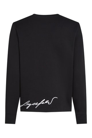Sweat en coton biologique - Noir