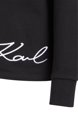 Sweat en coton biologique - Noir