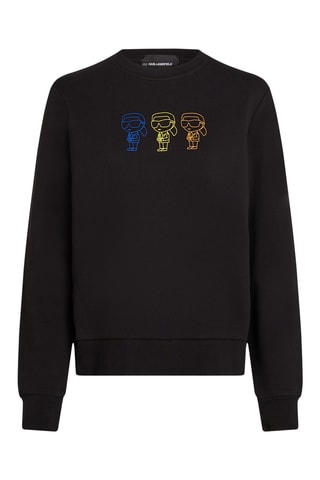 Sweat en coton biologique - Noir