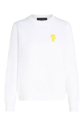 Sweat en coton biologique - Blanc