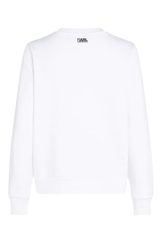 Sweat en coton biologique - Blanc