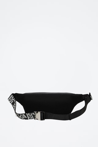 Sac banane en cuir - Noir
