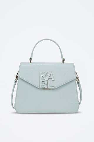 Sac à main en cuir - Bleu clair