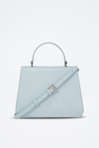 Sac à main en cuir - Bleu clair