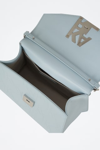 Sac à main en cuir - Bleu clair