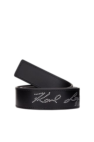 Ceinture en cuir - Noir