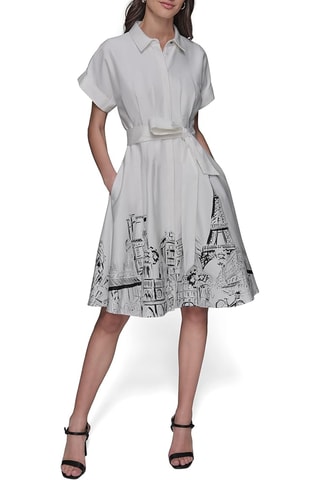 Robe chemise - Blanc