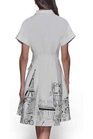 Robe chemise - Blanc