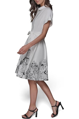 Robe chemise - Blanc