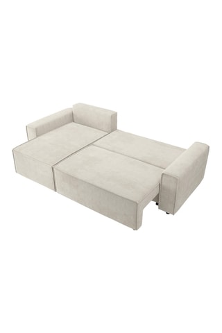 Canapé d'angle réversible convertible Mira - 
Beige