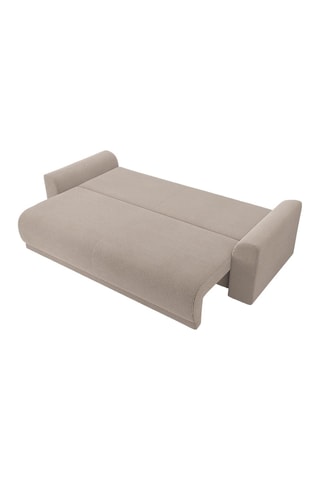 Canapé droit convertible Nova - Grège