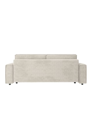 Canapé droit Mira convertible - Beige