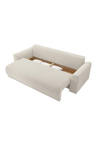 Canapé droit convertible Nova - Beige