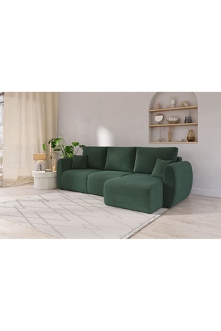 Canapé d'angle réversible convertible Refa - Vert