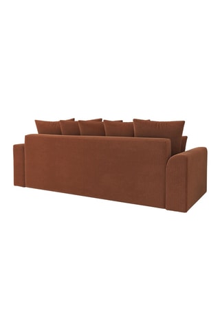 Canapé droit convertible Nova - Terracotta