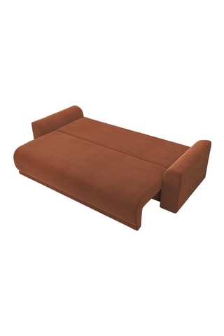 Canapé droit convertible Nova - Terracotta