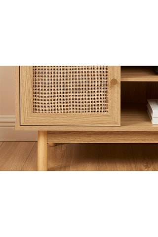 Meuble TV 1 porte Helena - Naturel