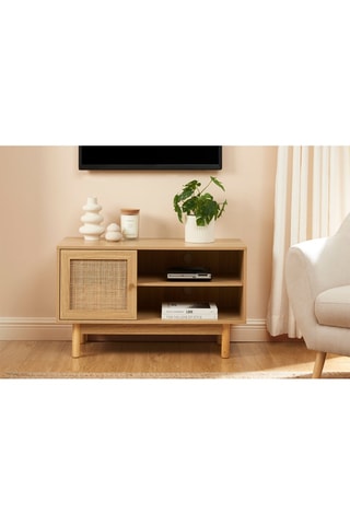 Meuble TV 1 porte Helena - Naturel