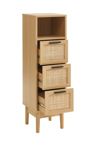 Colonne de salle de bain Amana - Imitation bois