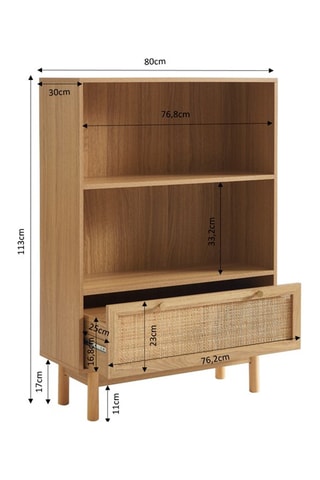 Bibliothèque Helena - Naturel