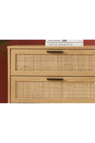 Commode 6 tiroirs Amana - Imitation bois