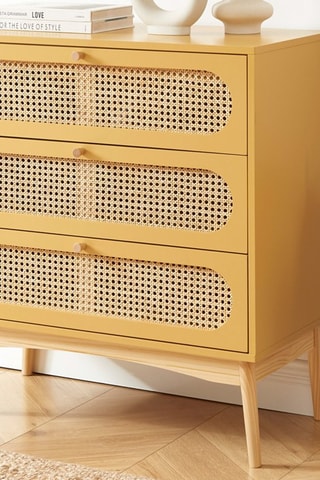 Commode 3 tiroirs Sixtine - Naturel