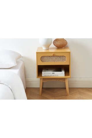 Table de chevet Sixtine - Jaune safran