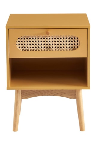 Table de chevet Sixtine - Jaune safran
