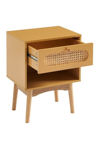 Table de chevet Sixtine - Jaune safran