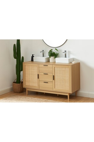 Meuble sous vasque Amana - Naturel