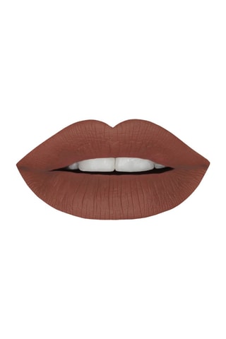 Batom mate líquido Kiss Proof - Brown Shell - 3,8 g