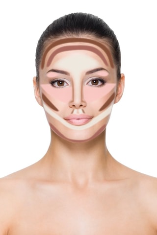 Paleta 6 sombras contorno e highlight pro - Multicor - 28 g