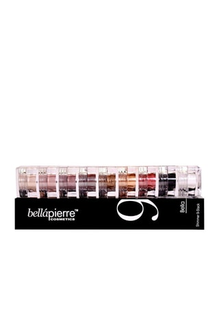 9 sombras minerais pigmentadas - Bella - Para todos os tipos de pele - 15,75 g