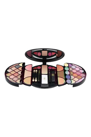 Kit de maquillage - Fards à paupières, rouges à lèvres, gloss, blush, poudres et accessoires