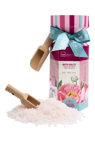 Sels de bain et cuillère en bois Jardin Parfumé - 200 g