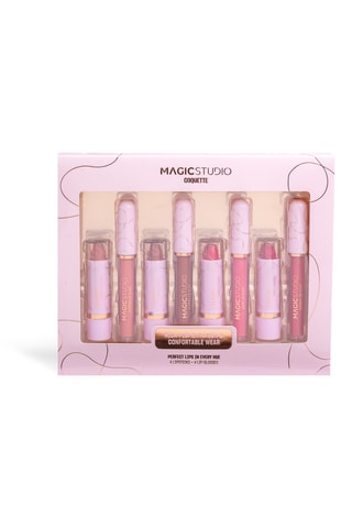 4 rouges à lèvres et 4 gloss pour enfant - 6 coloris 