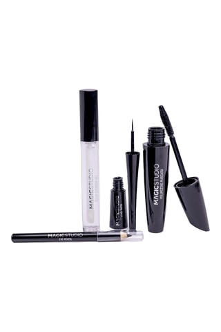 Kit de maquillage - Mascara, gel à sourcils, crayon pour les yeux et eyeliner
