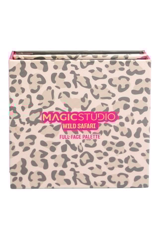 Palette complète pour visage Safari Sauvage - 27 fards à paupière, 2 highlighters et 2 blushes