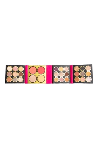 Palette complète pour visage Safari Sauvage - 27 fards à paupière, 2 highlighters et 2 blushes