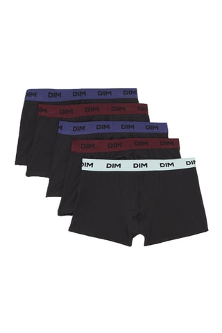 5 boxers Mix and Colors - Noir