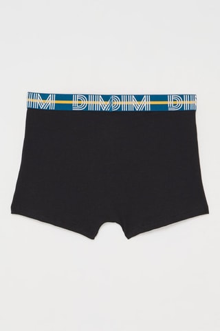 3 boxers Dim Powerful - Noir et jaune 