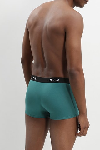 2 boxers Dim Original - Vert et gris 