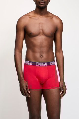 5 boxers Dim Powerful - Bleu, rouge et bleu marine