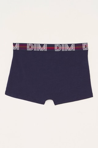 5 boxers Dim Powerful - Bleu, rouge et bleu marine