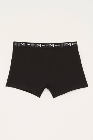 5 boxers Coton Stretch - Bleu, vert et noir