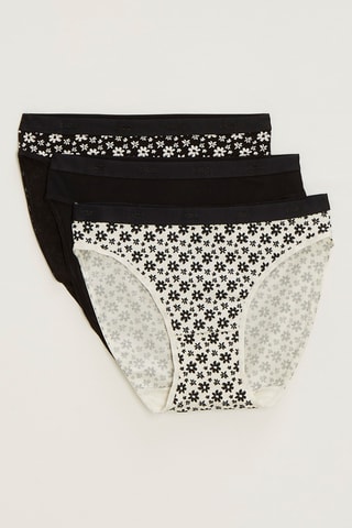 3 Slips Les Pockets - Zwart