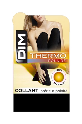 3 Fleece Thermopanty’s  143 Denier - Zwart - Dim