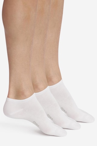 3 paires de socquettes - Blanc
