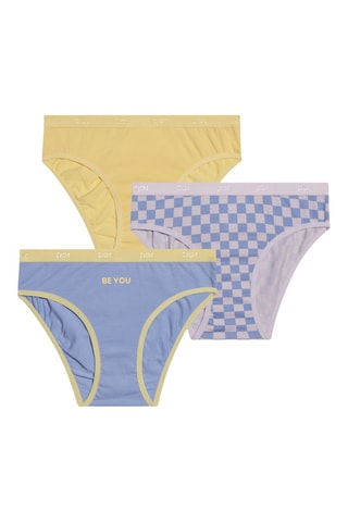 3 Slips Les Pockets - Geel