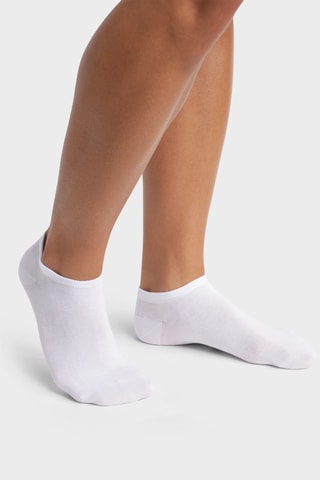 12 paires de socquettes Coton Bio Good - Blanc